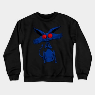 Satanic Cat Crewneck Sweatshirt